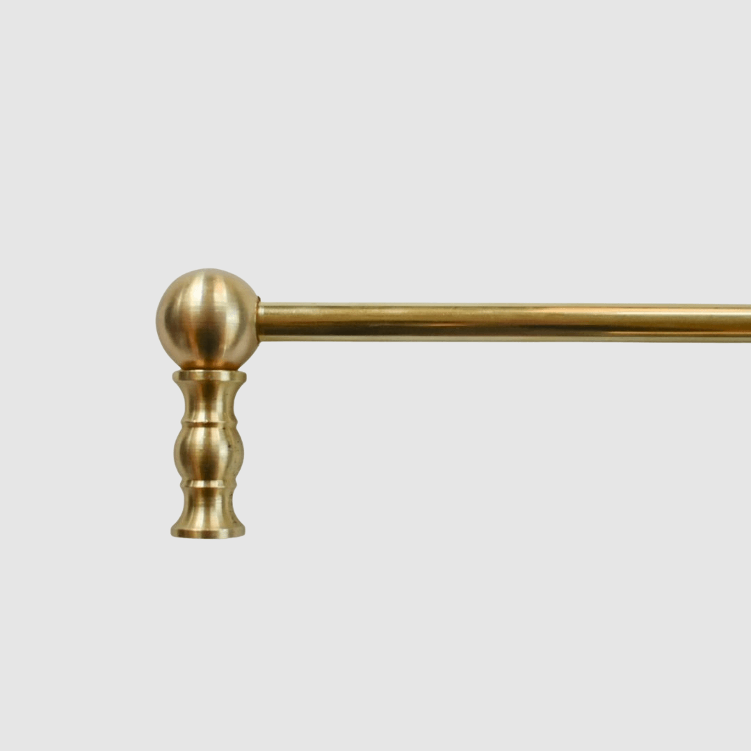 Traditional Brass Gallery Shelf Rail – Pepe & Carols