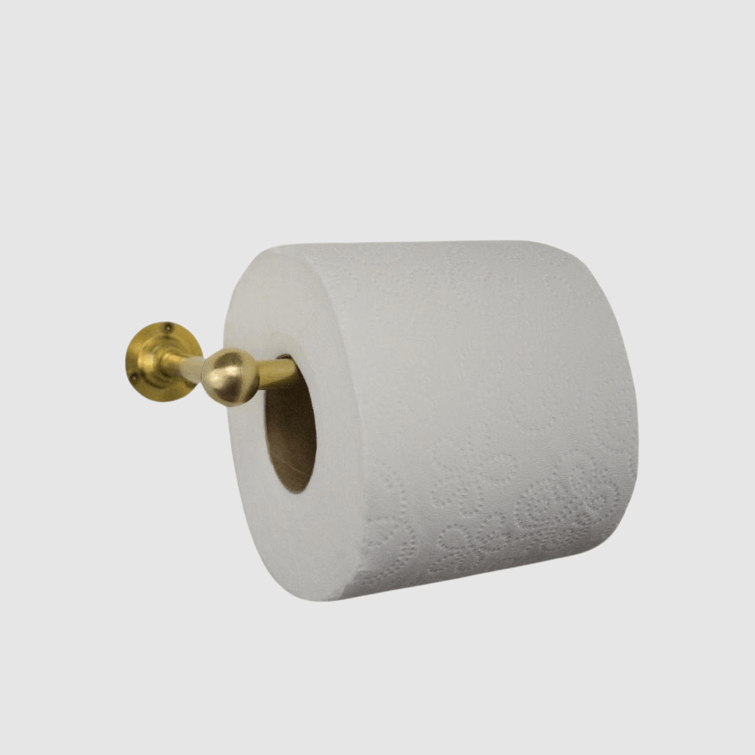 Brass Toilet Paper Holder – Pepe & Carols