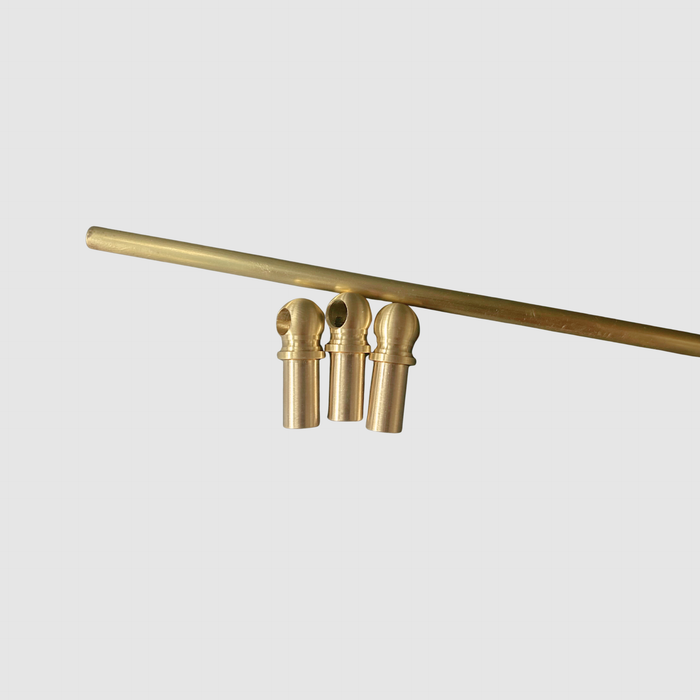 Mini Brass Gallery Rail KIT