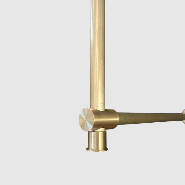 Solid Brass Ceiling Mount Shelf Bracket