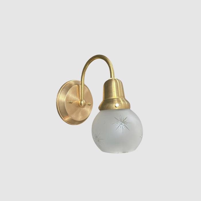 Antique Starburst Arch Sconce