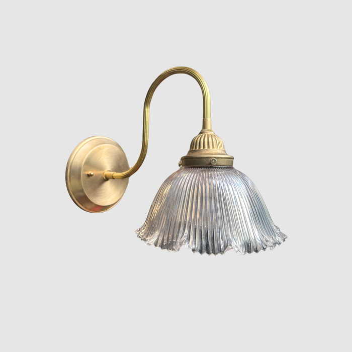 Antique Holophane Pin Up Sconce