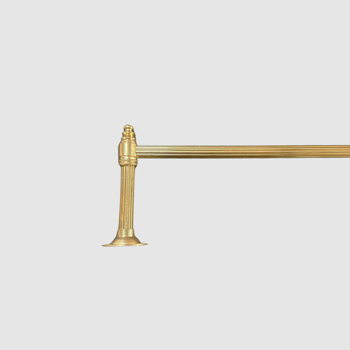 Deco Brass Gallery Shelf Rail