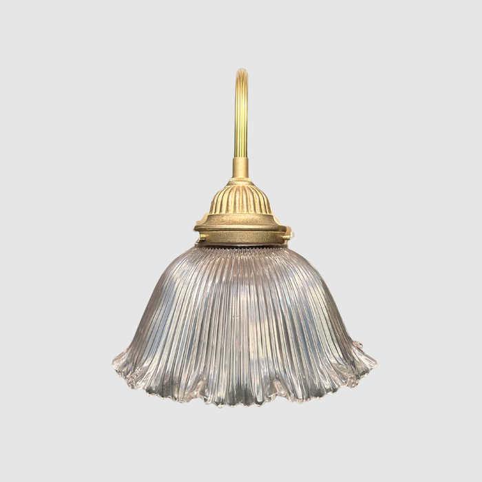 Antique Holophane Pin Up Sconce