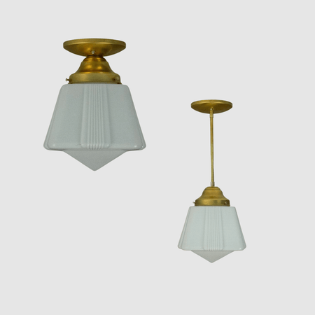 Antique Deco Skyscraper Light Fixture - Pepe & Carols