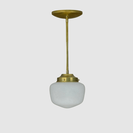 Petite Schoolhouse Light Fixture - Pepe & Carols