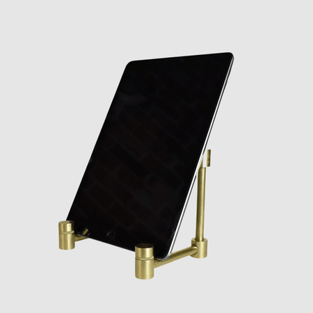 Solid Brass Tablet / iPad Stand - Pepe & Carols
