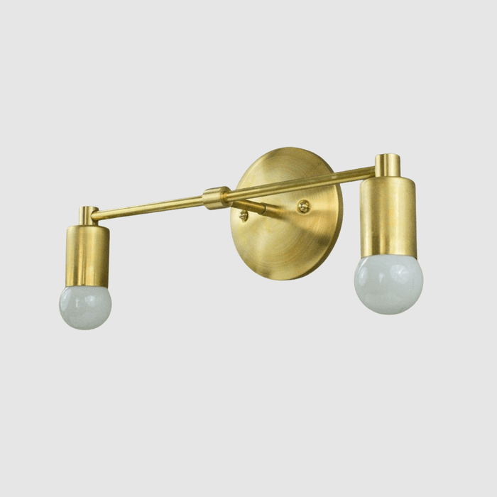 Double Bare Bulb Wall Sconce - Pepe & Carols