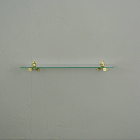 Glass Floating Rod Shelf - Pepe & Carols