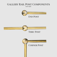 Brass Gallery Rail Posts – ALOTOFBRASSERA
