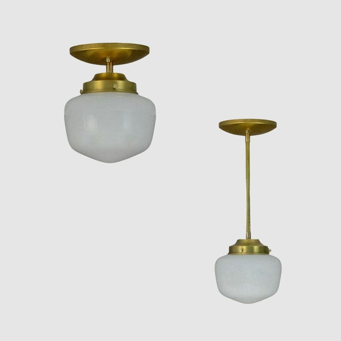 Petite Schoolhouse Light Fixture - Pepe & Carols