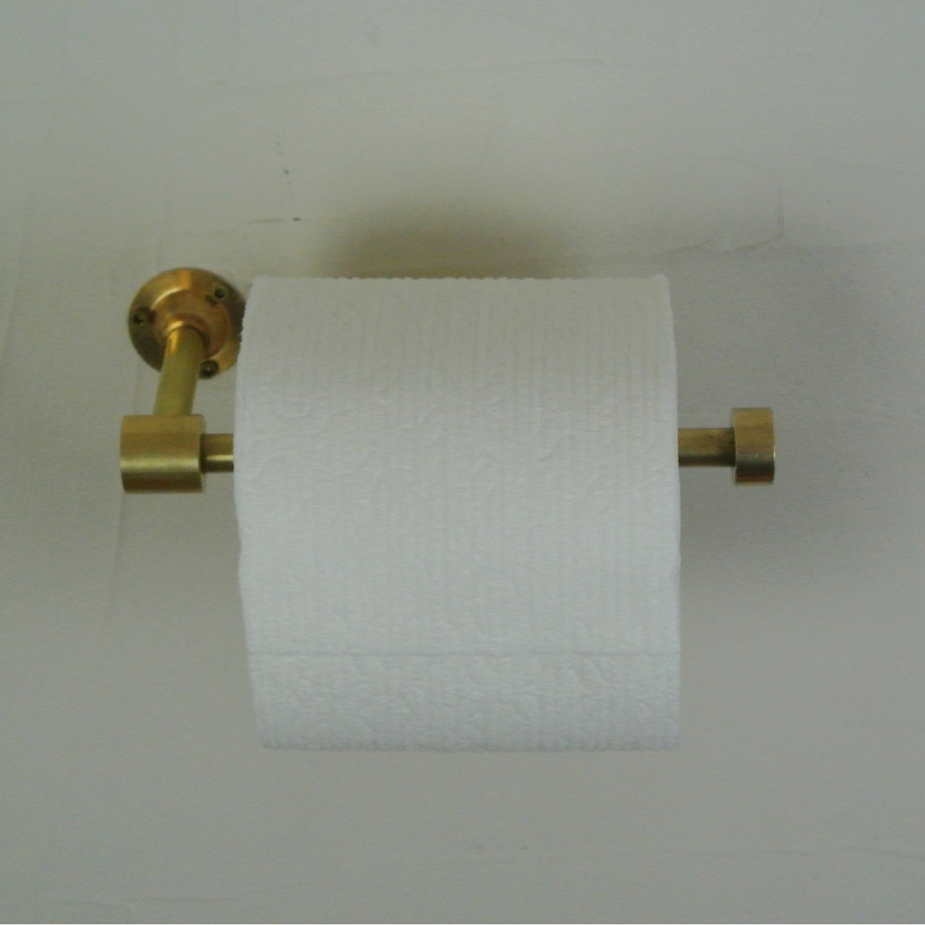 Brass Toilet Paper Holder - Pepe & Carols