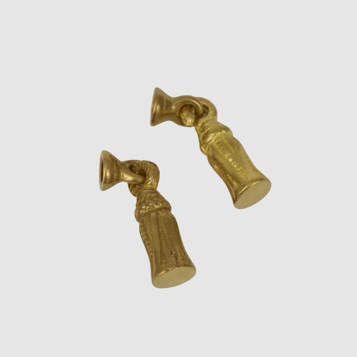 Solid Brass Tassel Drawer Pulls - Pair Pepe & Carols Solid Brass Tassel Drawer Pulls - Pair Pepe & Carols