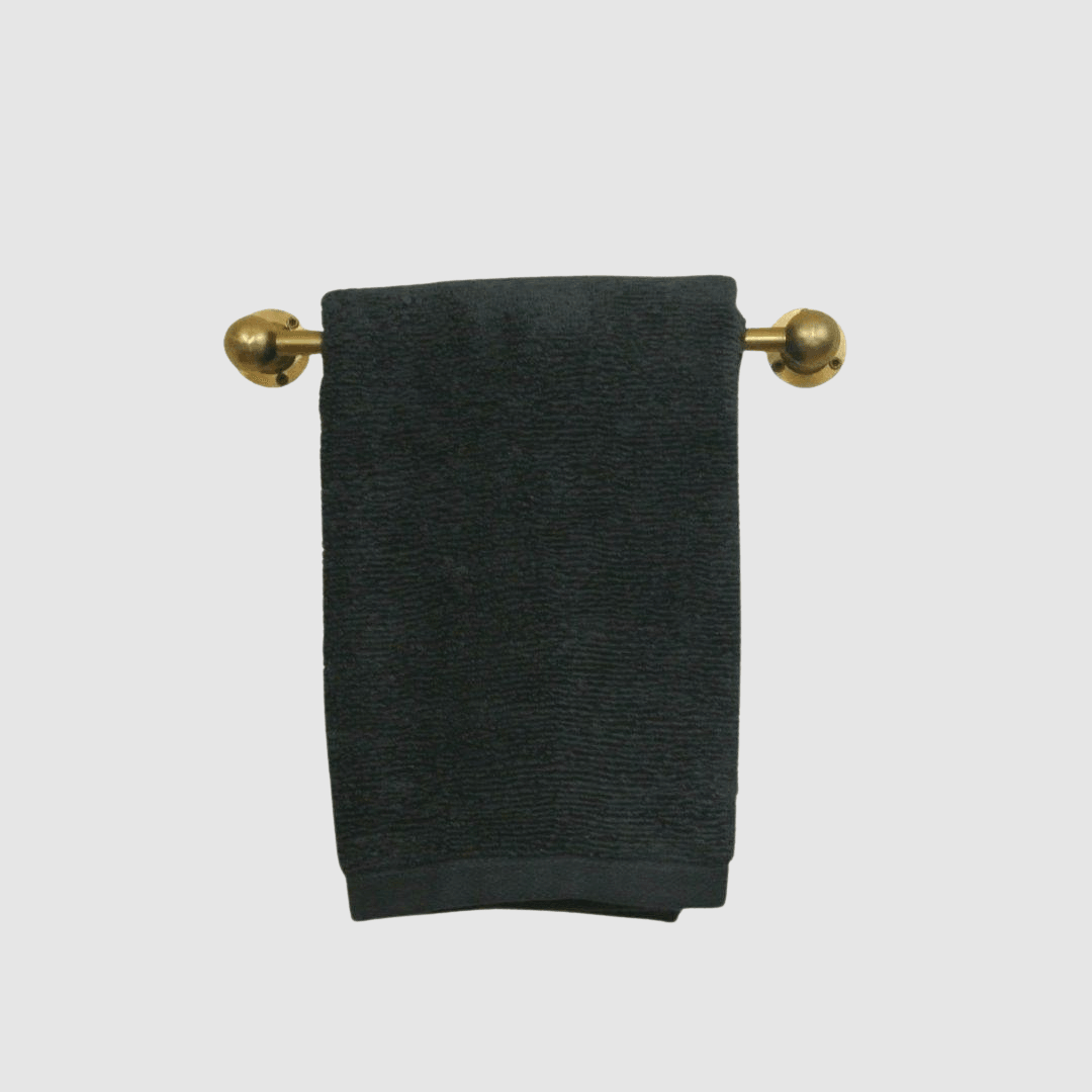 8 Solid Brass Hand Towel Bar – Pepe & Carols