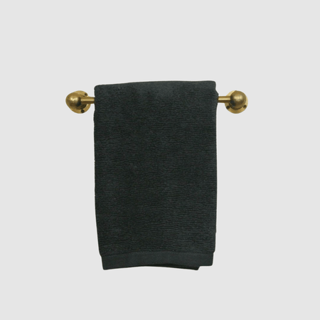 8" Solid Brass Hand Towel Bar - Pepe & Carols